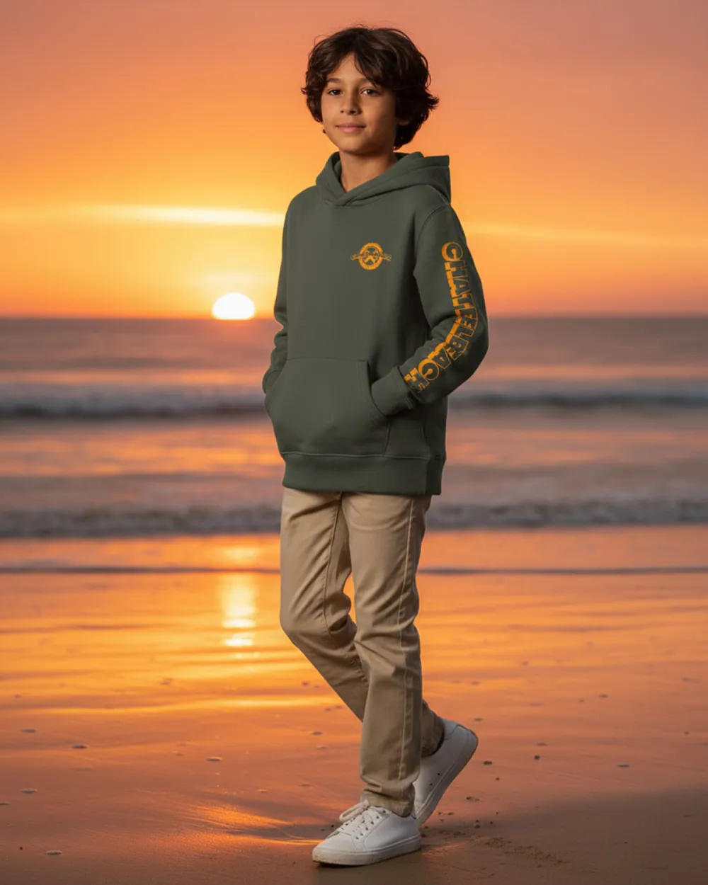 Sweat Capuche Enfant "Tide Seeker"