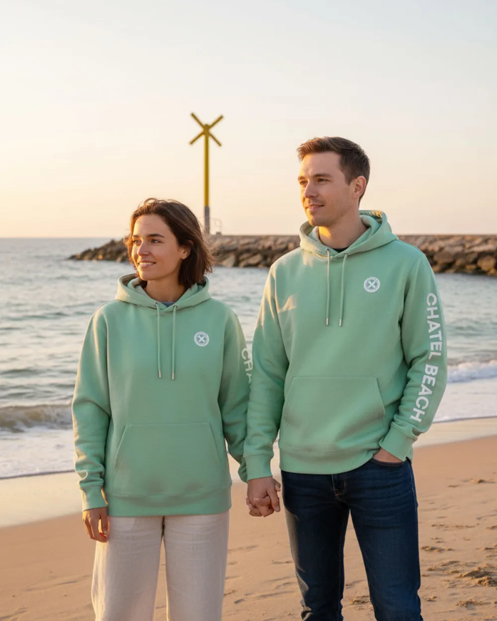 Sweat Capuche "Signature Blanche"