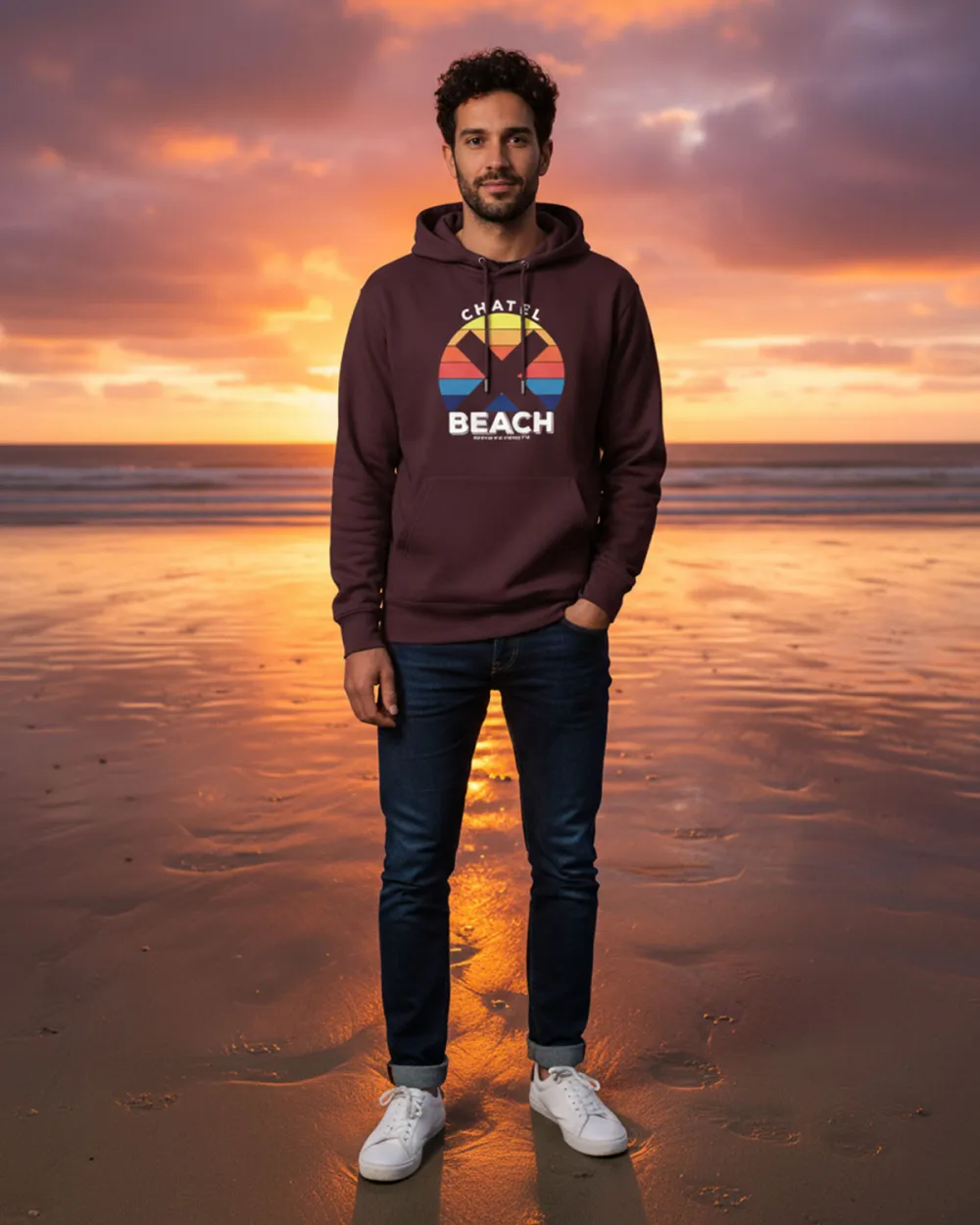 Sweat Capuche "Sunset Bold"