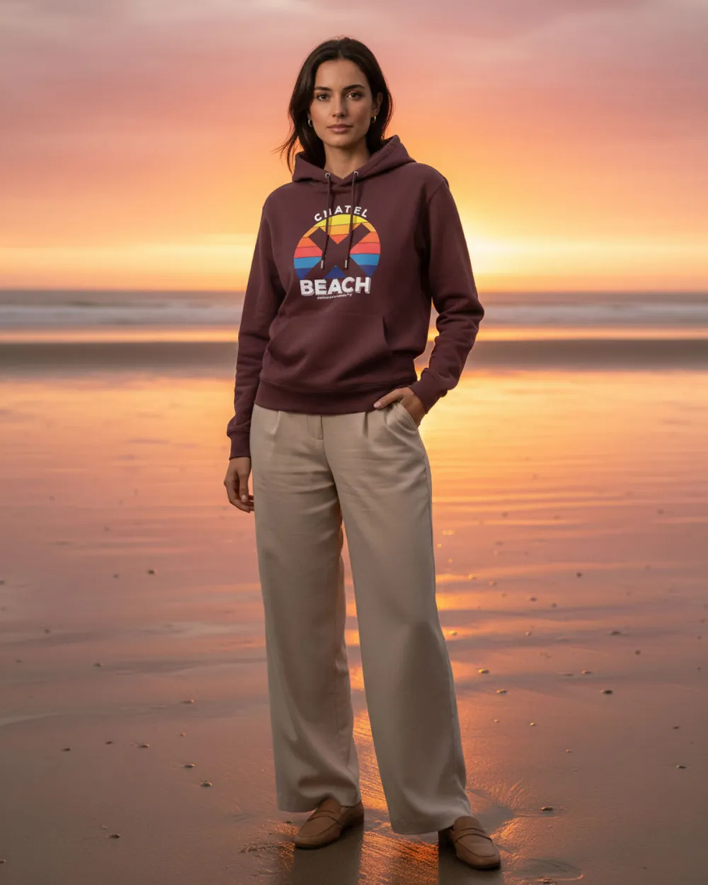 Sweat Capuche "Sunset Bold"