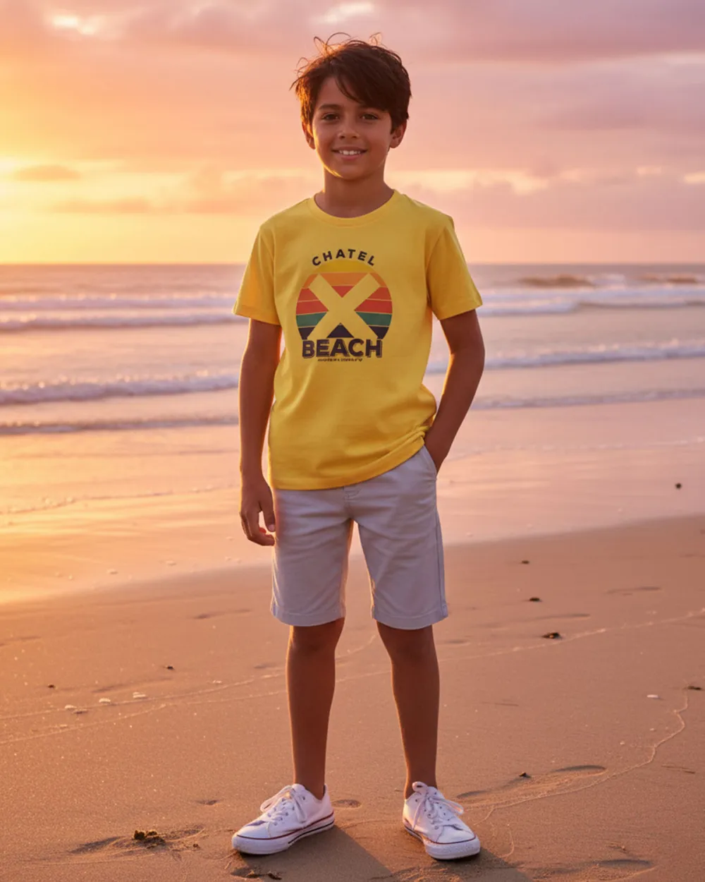 T-Shirt Enfant "Sunset Classic"