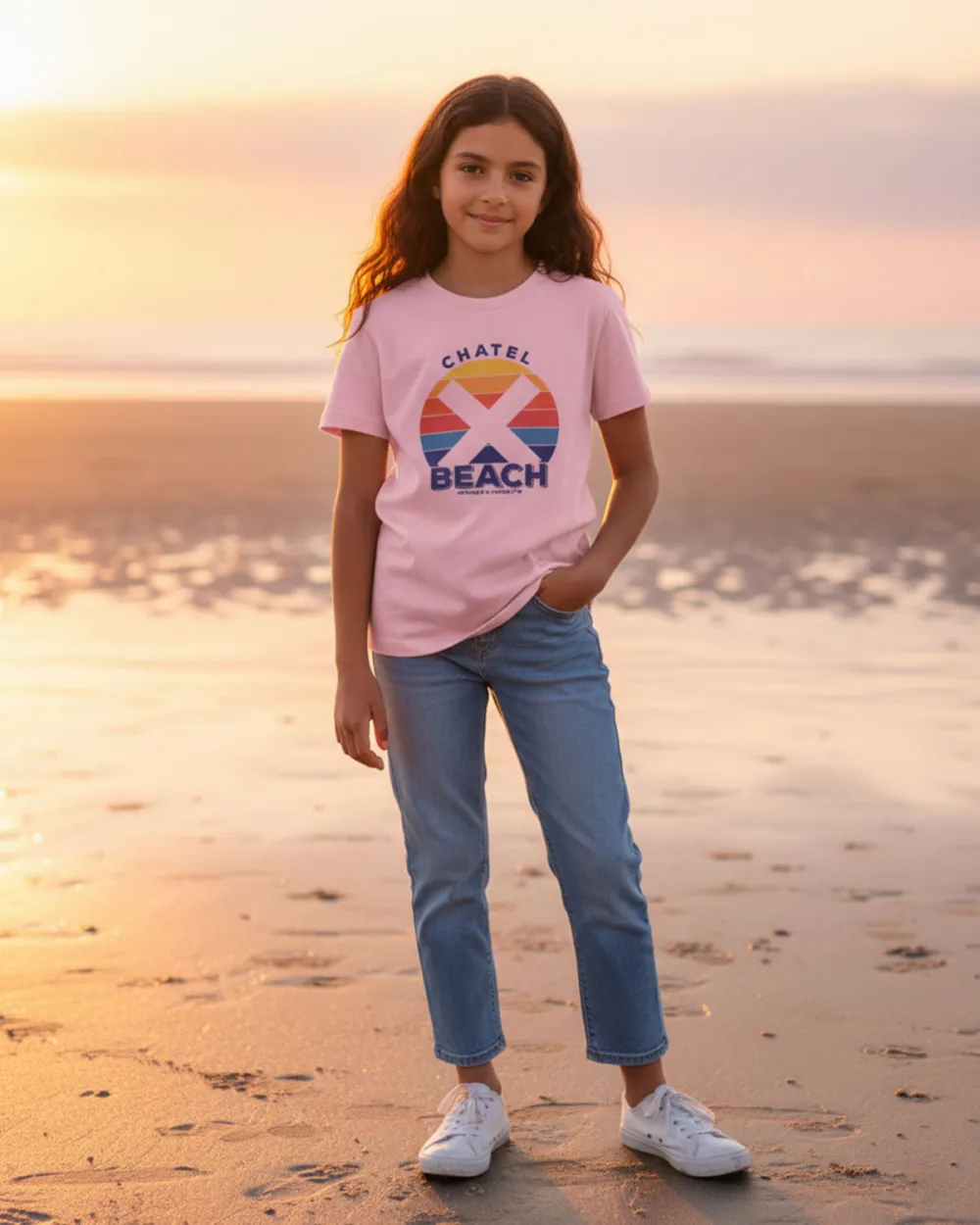 T-Shirt Enfant "Sunset Classic"