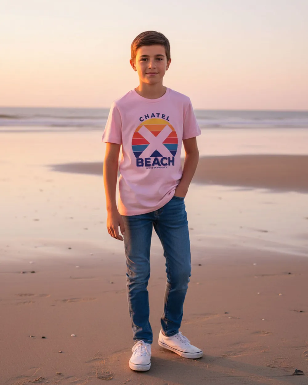 T-Shirt Enfant "Sunset Classic"