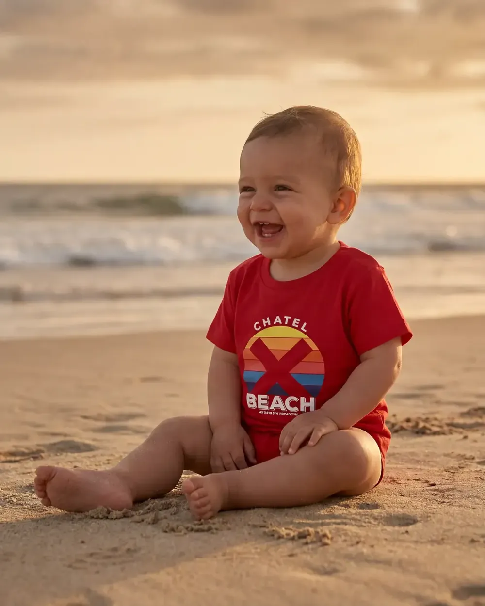 T-Shirt bébé "Sunset"