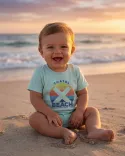 T-Shirt bébé "Sunset"
