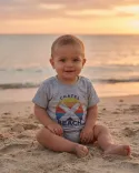T-Shirt bébé "Sunset"