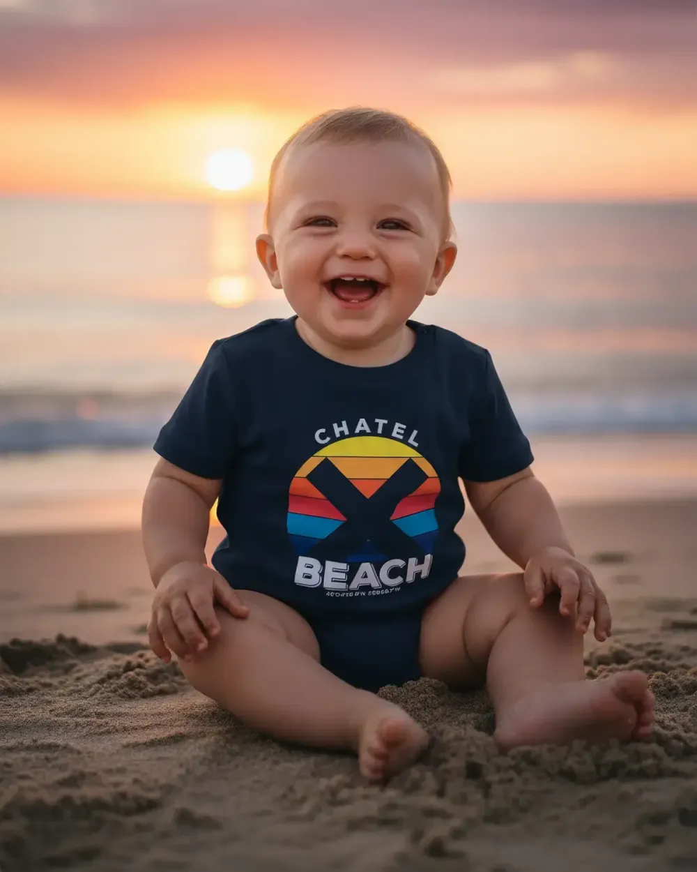 T-Shirt bébé "Sunset"