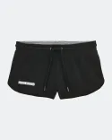 Short de jogging Femme "Patch brodé" noir