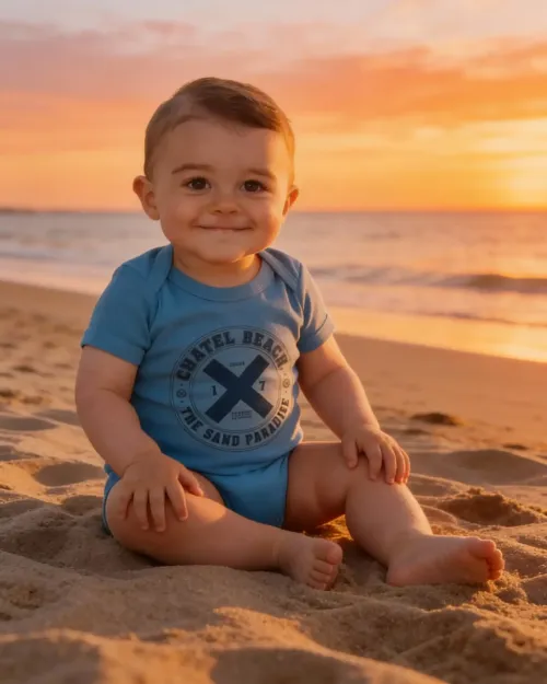 Body bébé "Sand Paradise"