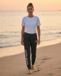 Pantalon de jogging Femme "Signature Blanche"