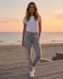 Pantalon de jogging Femme "Signature Blanche"