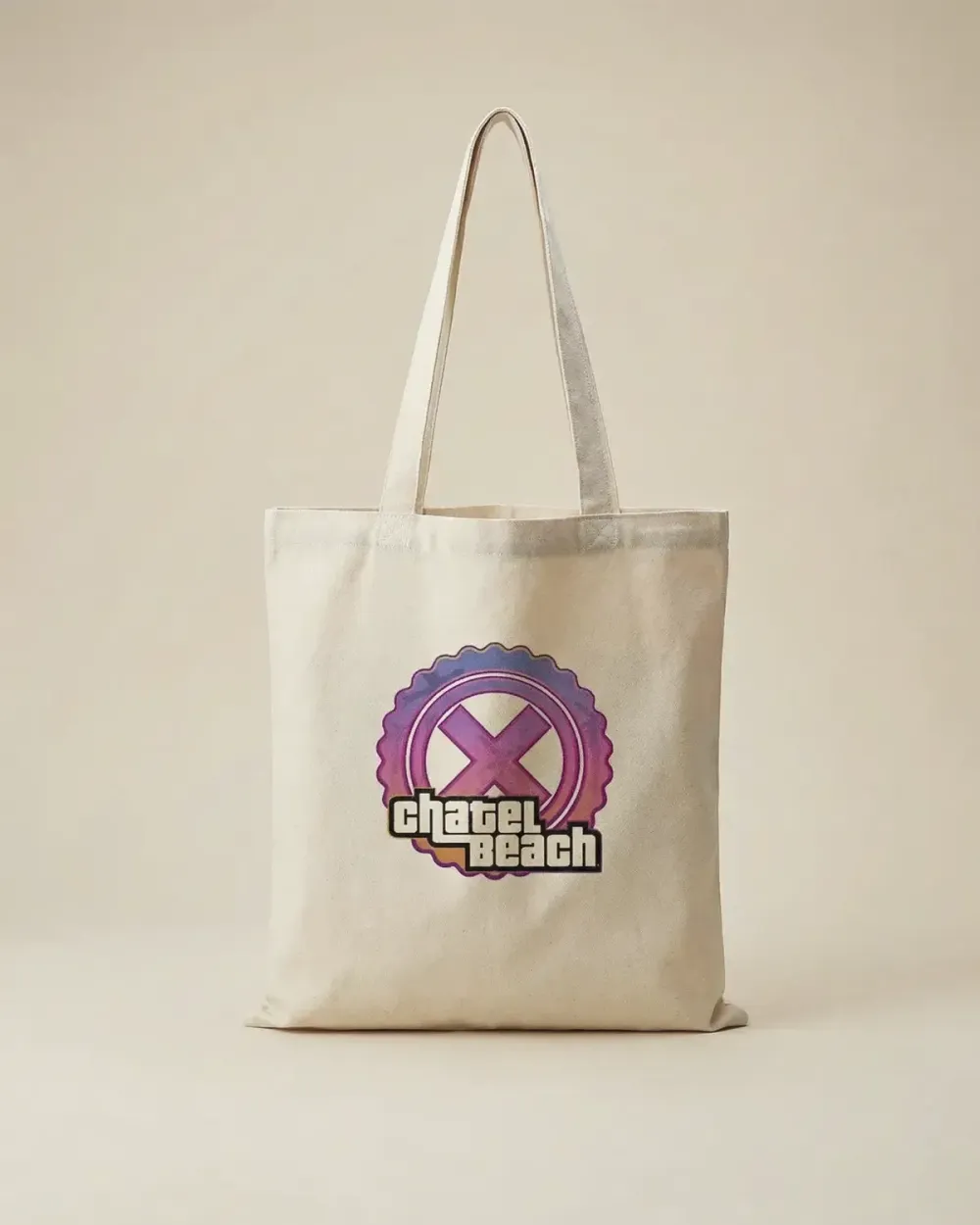 Light Tote Bag "Nice City"