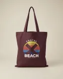 Light Tote Bag "Sunset Bold"