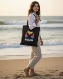 Light Tote Bag "Sunset Bold"