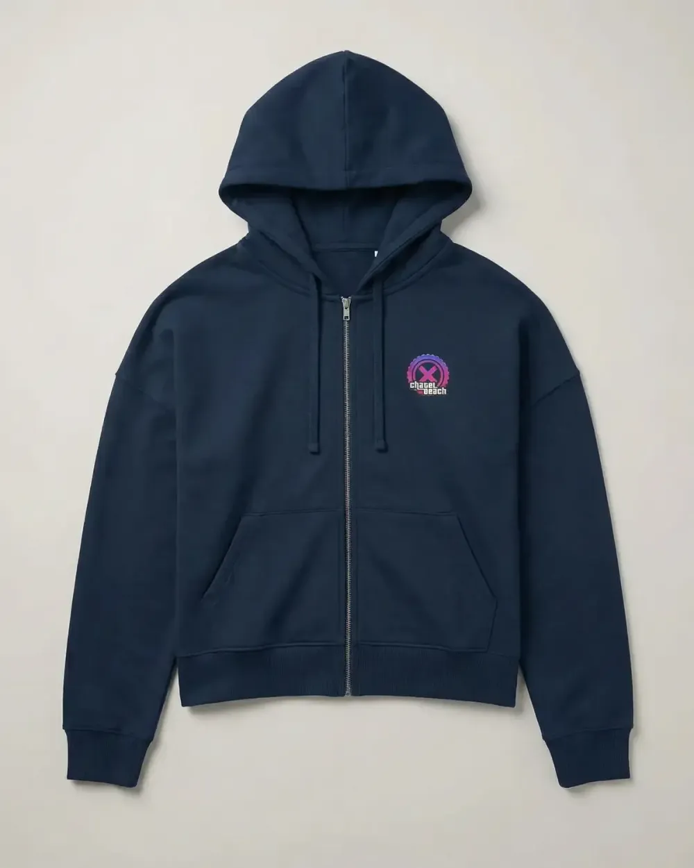 Veste Zippée Femme à Capuche "Nice City"