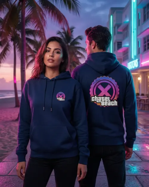 Sweat Capuche "Nice City" Full