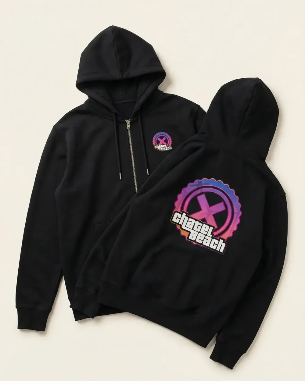 Veste Zippée "Nice City"