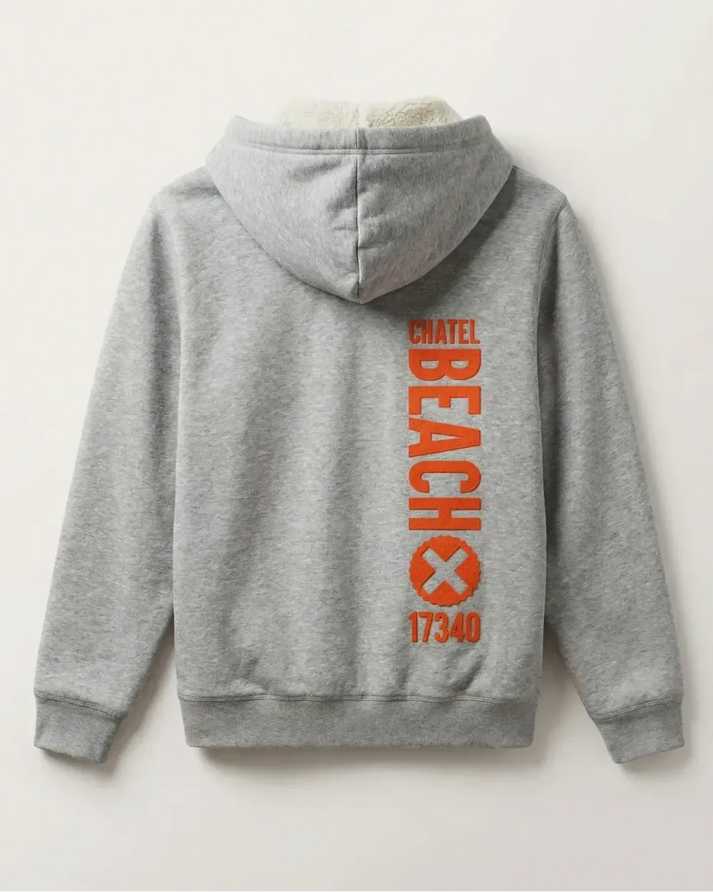 Veste Zippée Sherpa "Vertical" Feutrine