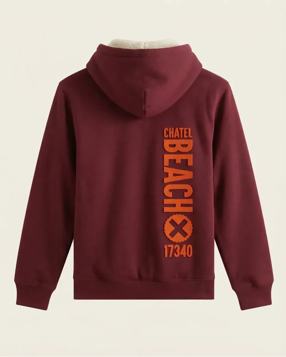 Veste Zippée Sherpa "Vertical" Feutrine