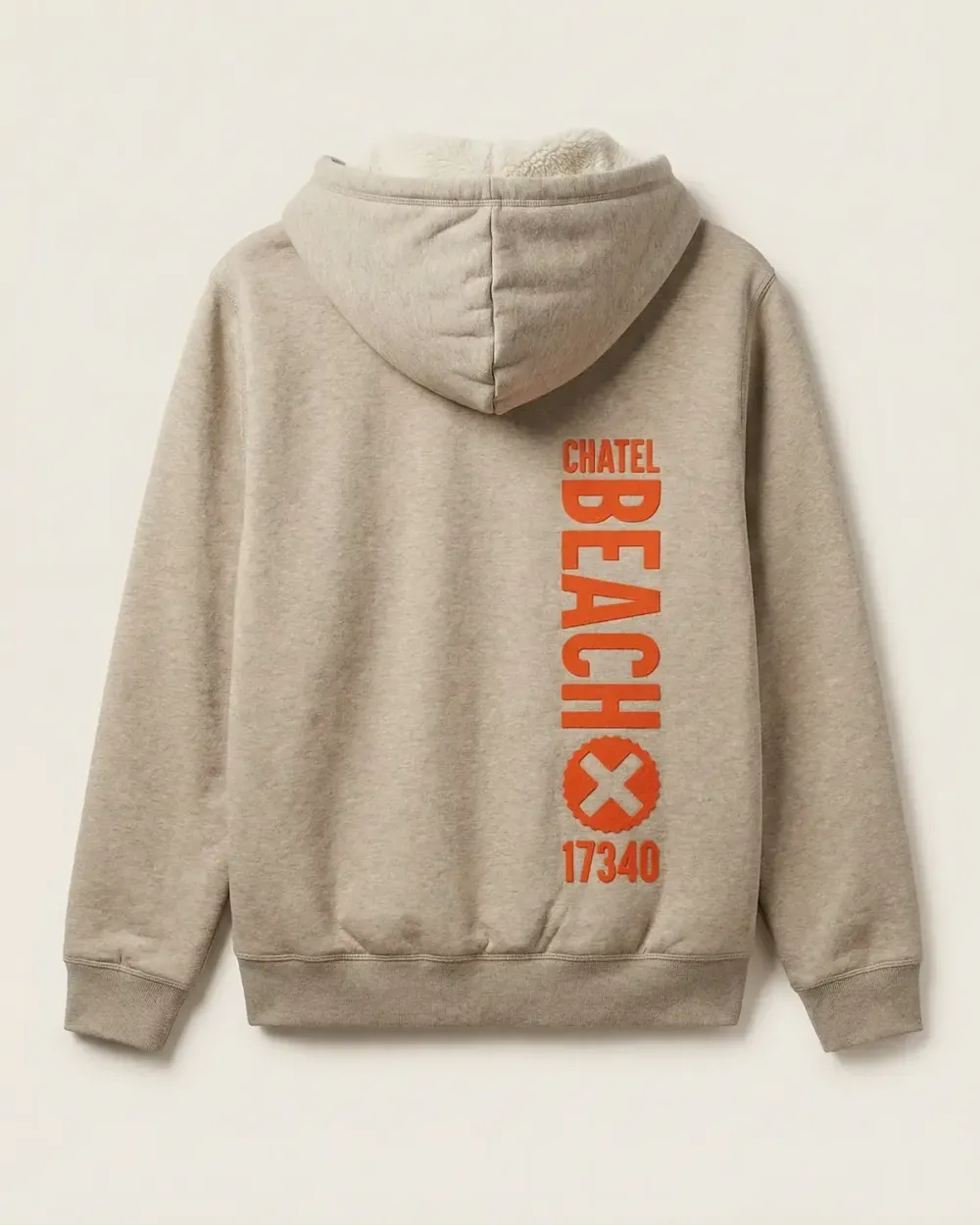 Veste Zippée Sherpa "Vertical" Feutrine