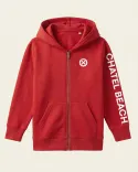 Veste Enfant Signature Blanche - Coton bio - Chatel Beach
