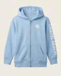Veste Enfant Signature Blanche - Coton bio - Chatel Beach