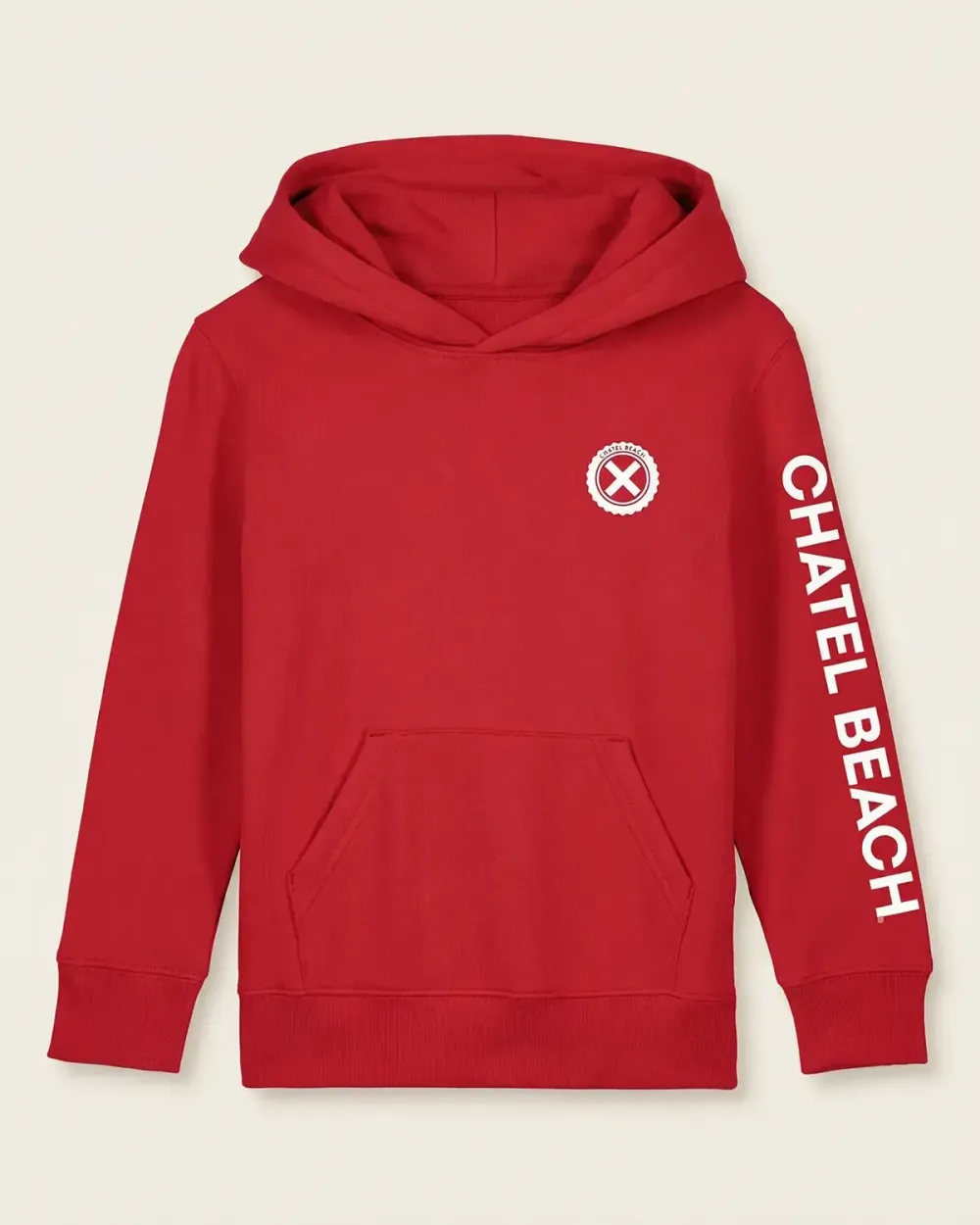 Sweat Enfant Capuche Signature - Coton bio - Chatel Beach