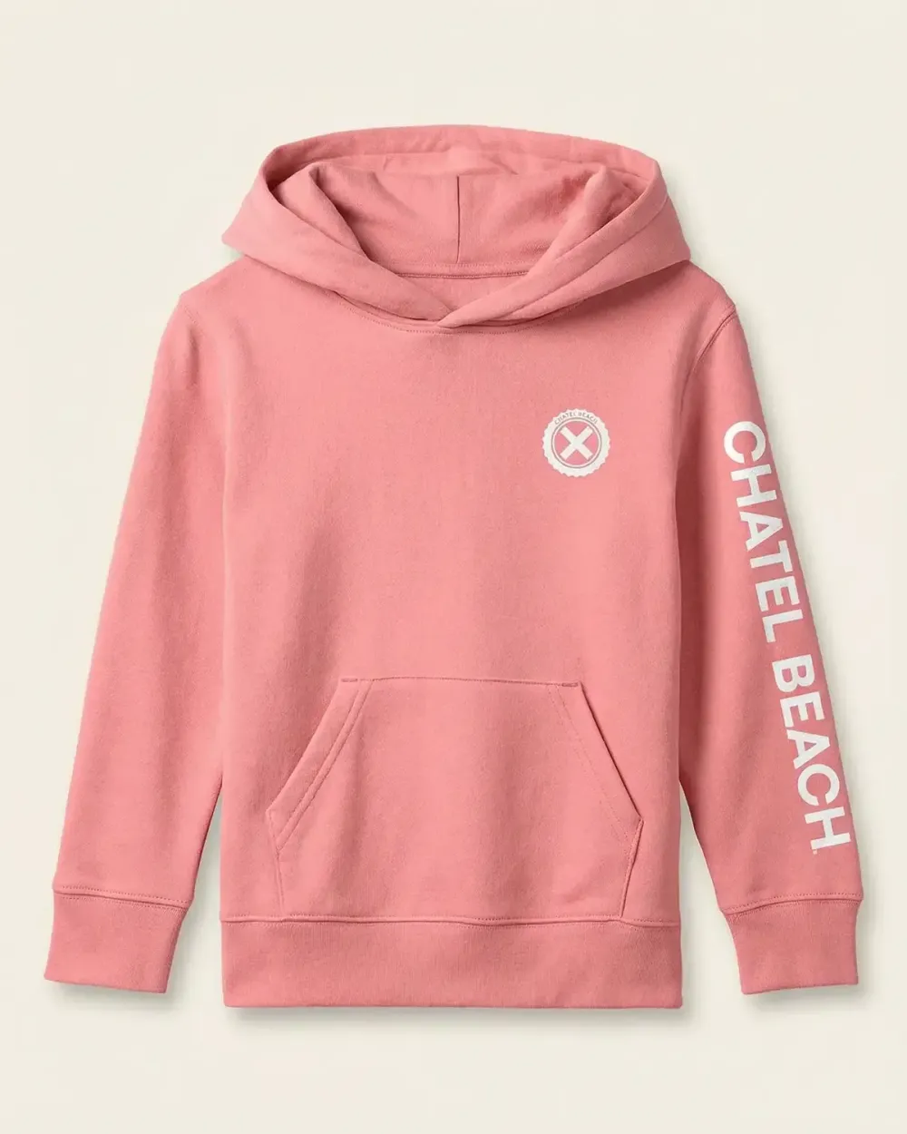 Sweat Enfant Capuche Signature - Coton bio - Chatel Beach