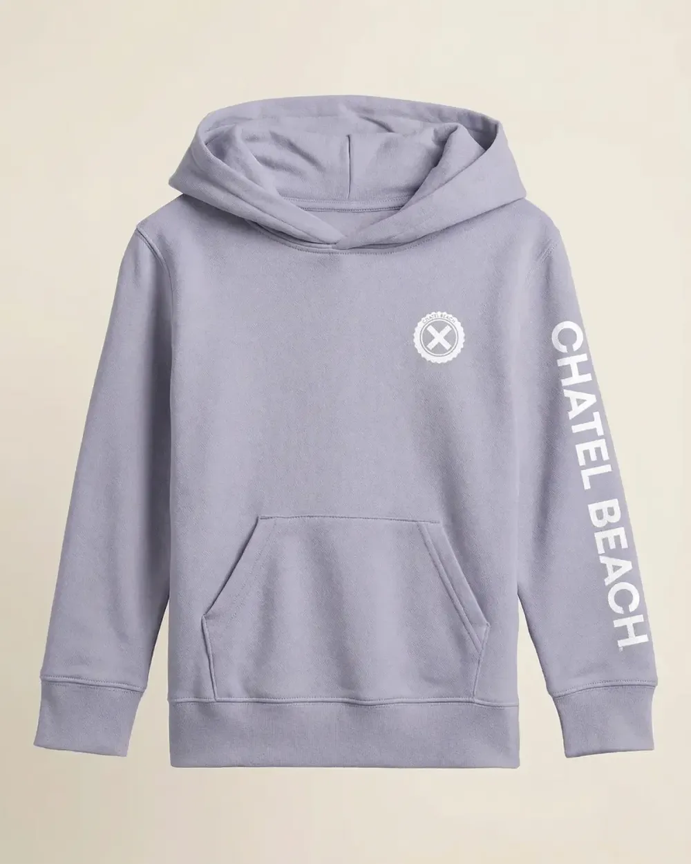 Sweat Enfant Capuche Signature - Coton bio - Chatel Beach