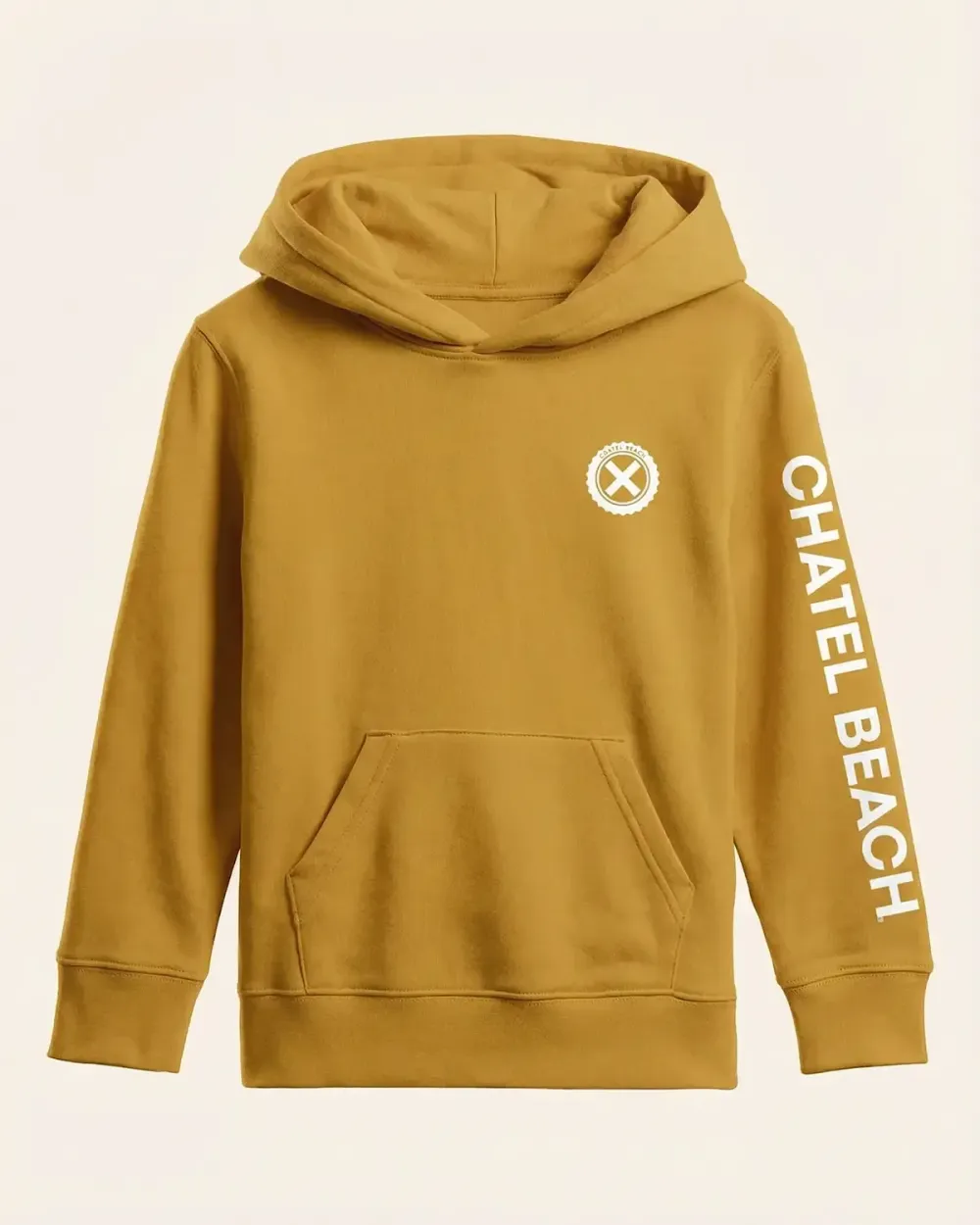 Sweat Enfant Capuche Signature - Coton bio - Chatel Beach