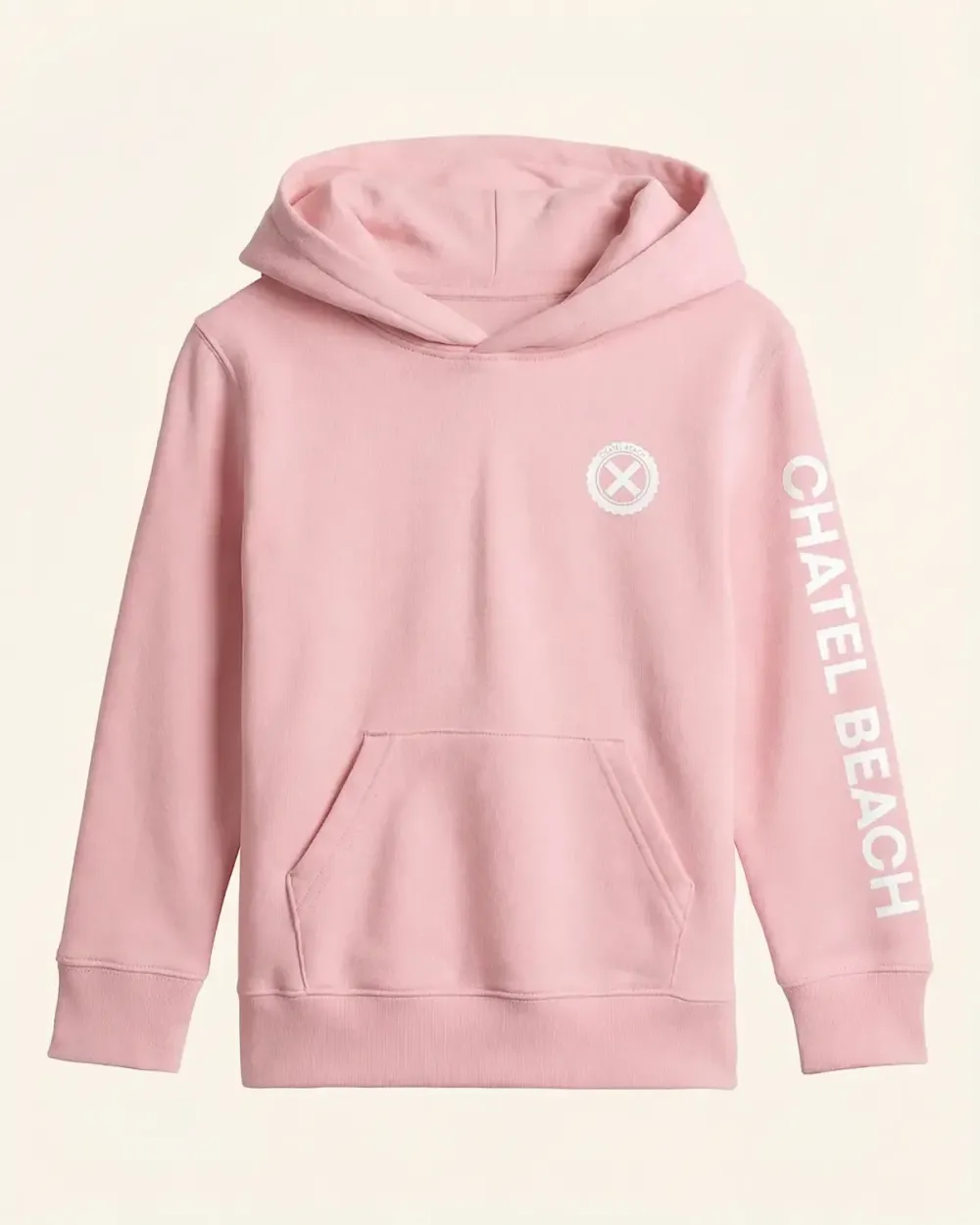 Sweat Enfant Capuche Signature - Coton bio - Chatel Beach