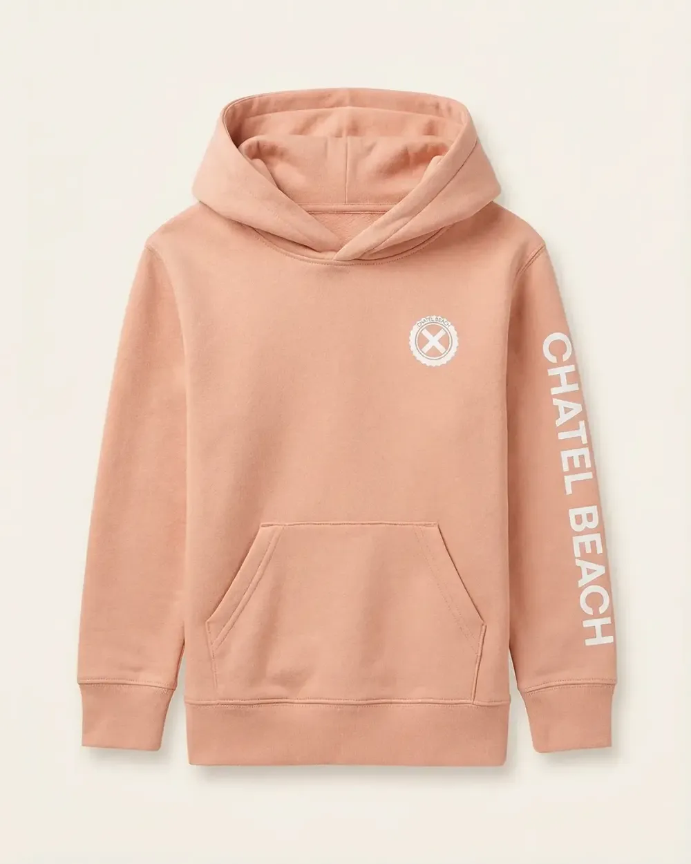 Sweat Enfant Capuche Signature - Coton bio - Chatel Beach