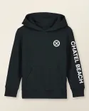 Sweat Enfant Capuche Signature - Coton bio - Chatel Beach