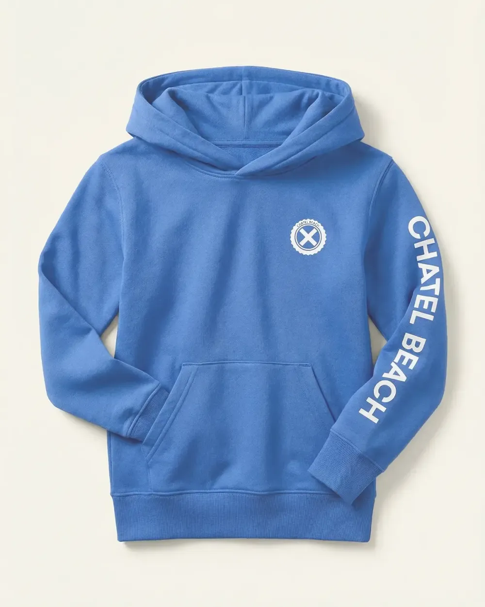 Sweat Enfant Capuche Signature - Coton bio - Chatel Beach