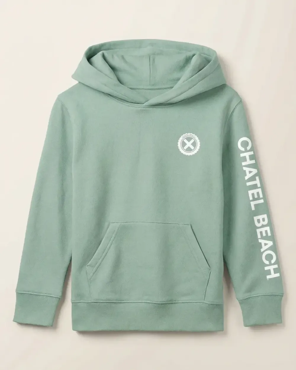 Sweat Enfant Capuche Signature - Coton bio - Chatel Beach