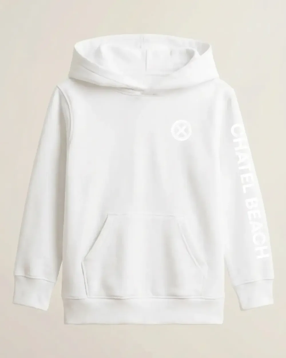 Sweat Enfant Capuche Signature - Coton bio - Chatel Beach