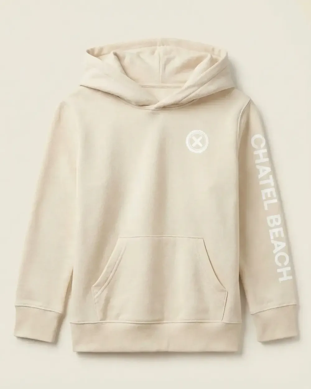 Sweat Enfant Capuche Signature - Coton bio - Chatel Beach