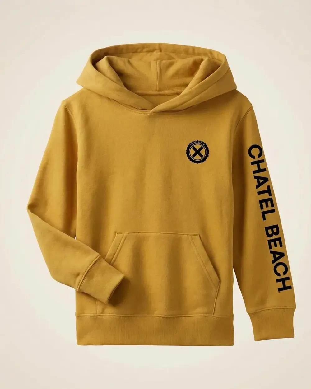 Sweat Enfant Capuche Signature - Coton bio - Chatel Beach