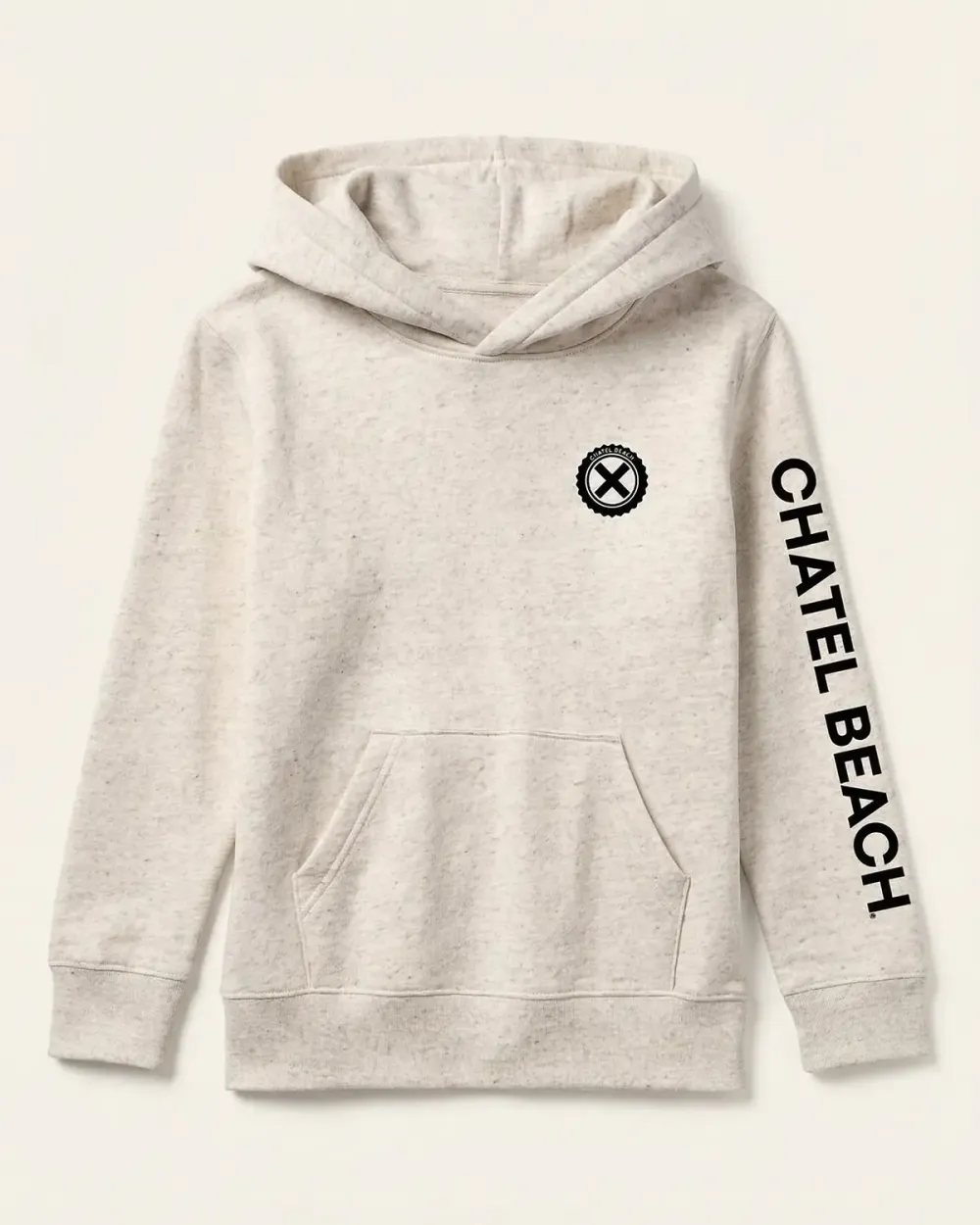 Sweat Enfant Capuche Signature - Coton bio - Chatel Beach