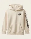 Sweat Enfant Capuche Signature - Coton bio - Chatel Beach