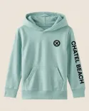 Sweat Enfant Capuche Signature - Coton bio - Chatel Beach