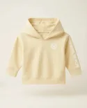 Sweat Bébé Capuche "Signature Blanche"