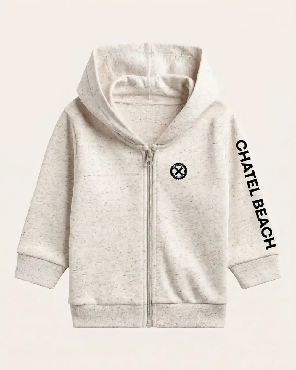 Veste Bébé Zippée "Signature Noire"