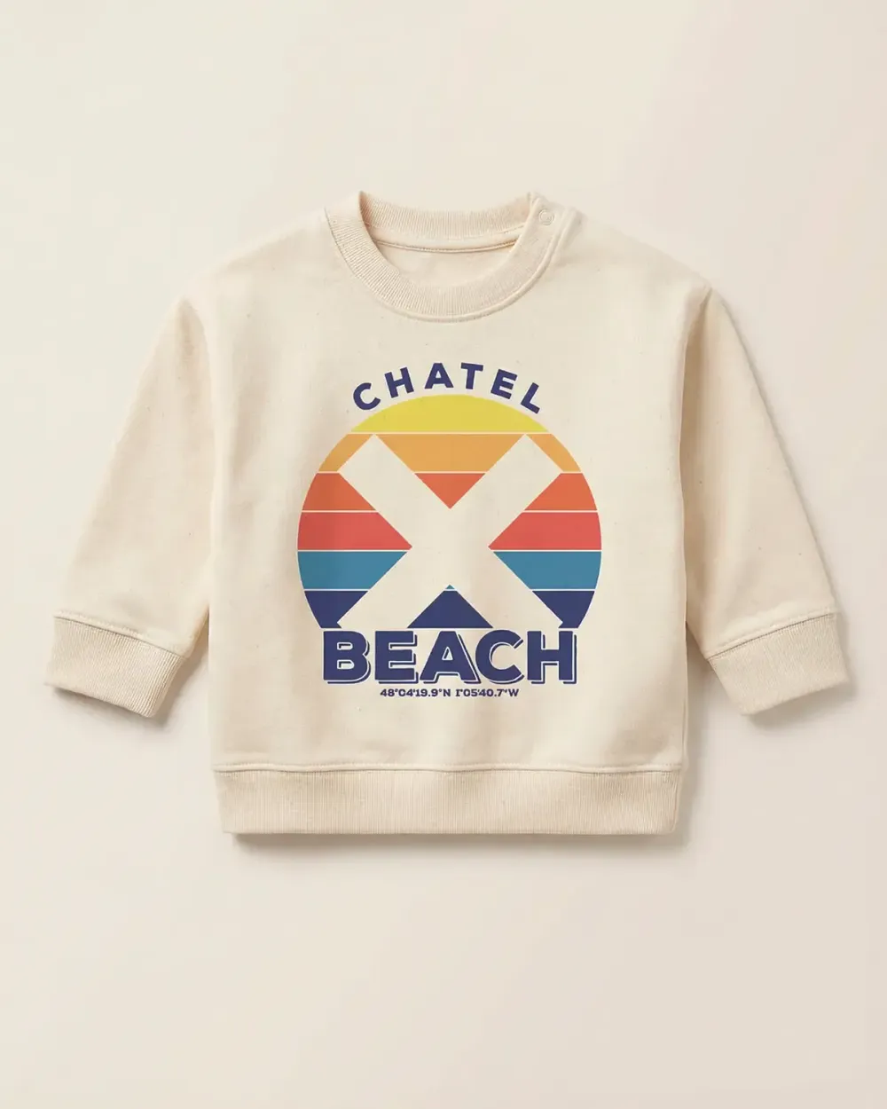 Sweat Bébé "Sunset" Col Rond