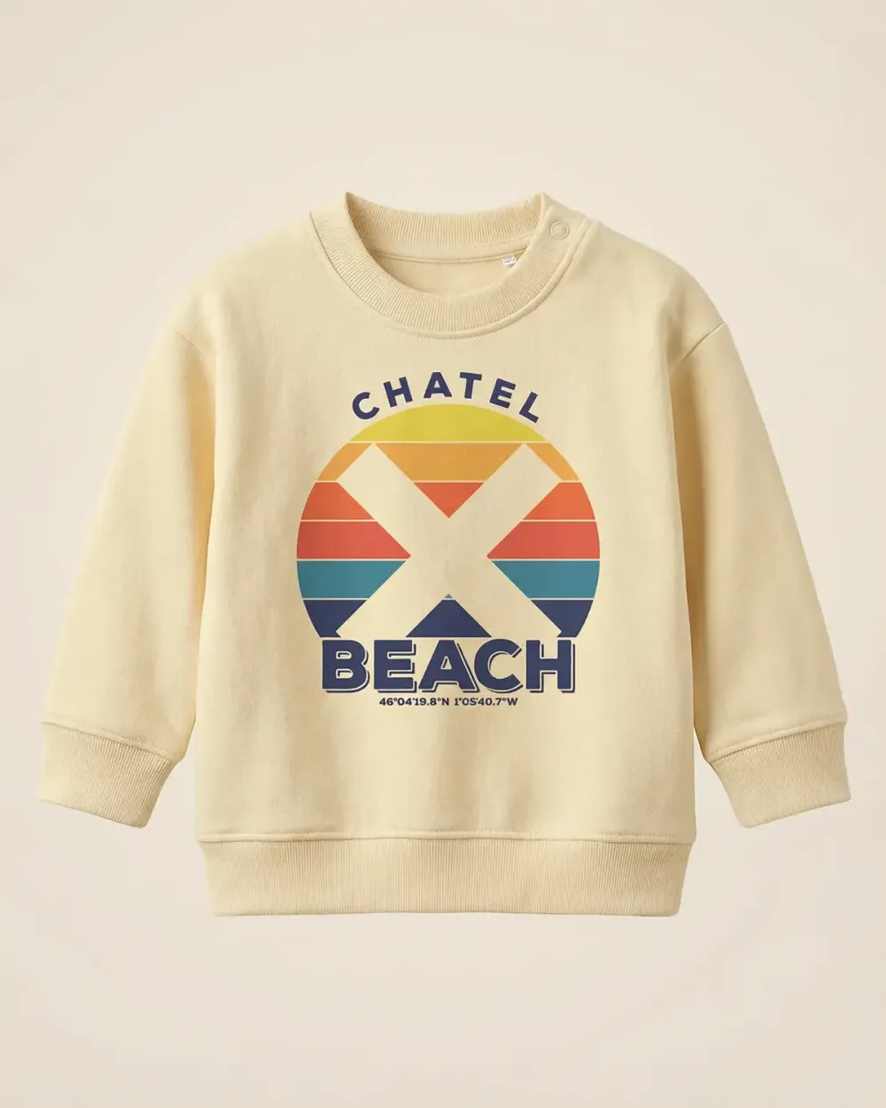 Sweat Bébé "Sunset" Col Rond