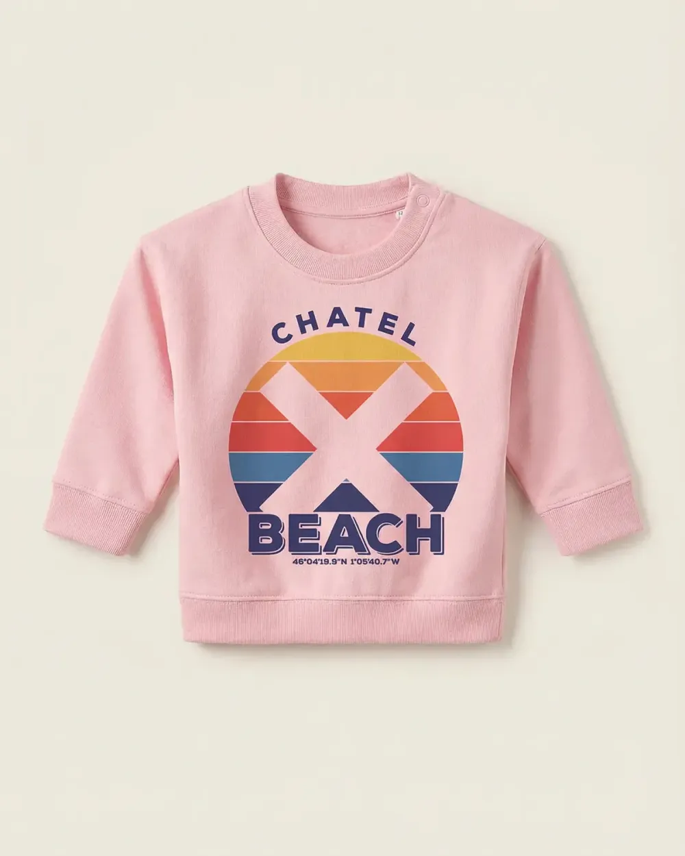 Sweat Bébé "Sunset" Col Rond