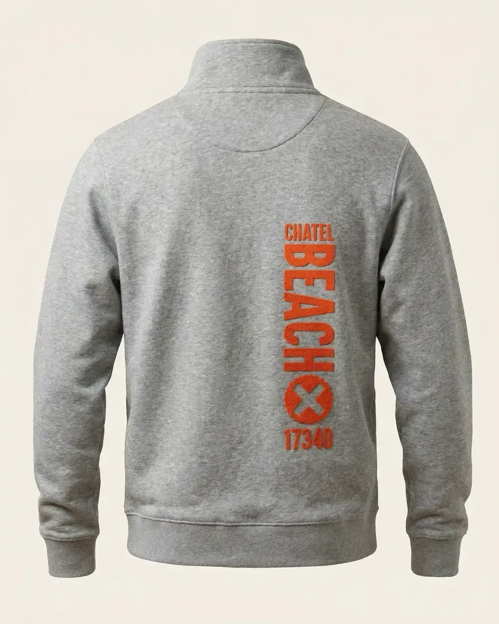 Sweat Col Montant "Vertical" Feutrine