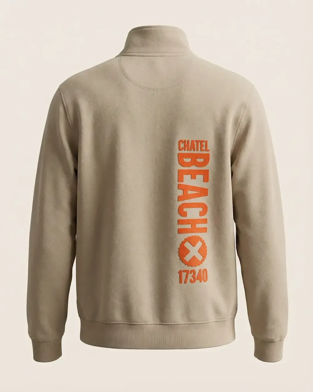 Sweat Col Montant "Vertical" Feutrine