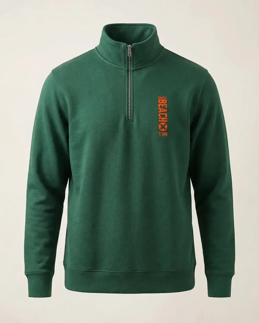 Sweat Col Montant "Vertical" Feutrine