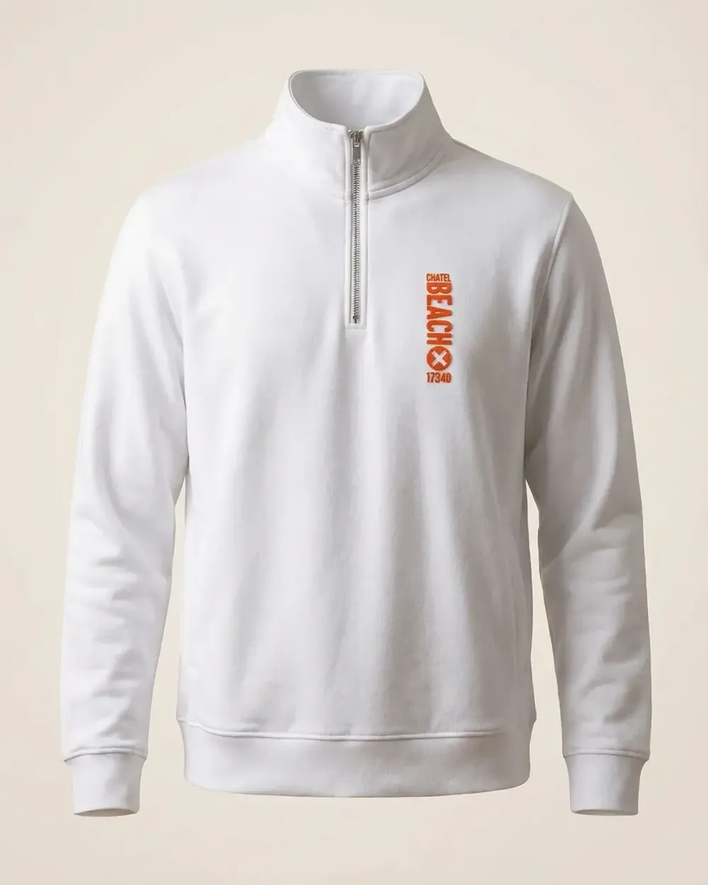 Sweat Col Montant "Vertical" Feutrine